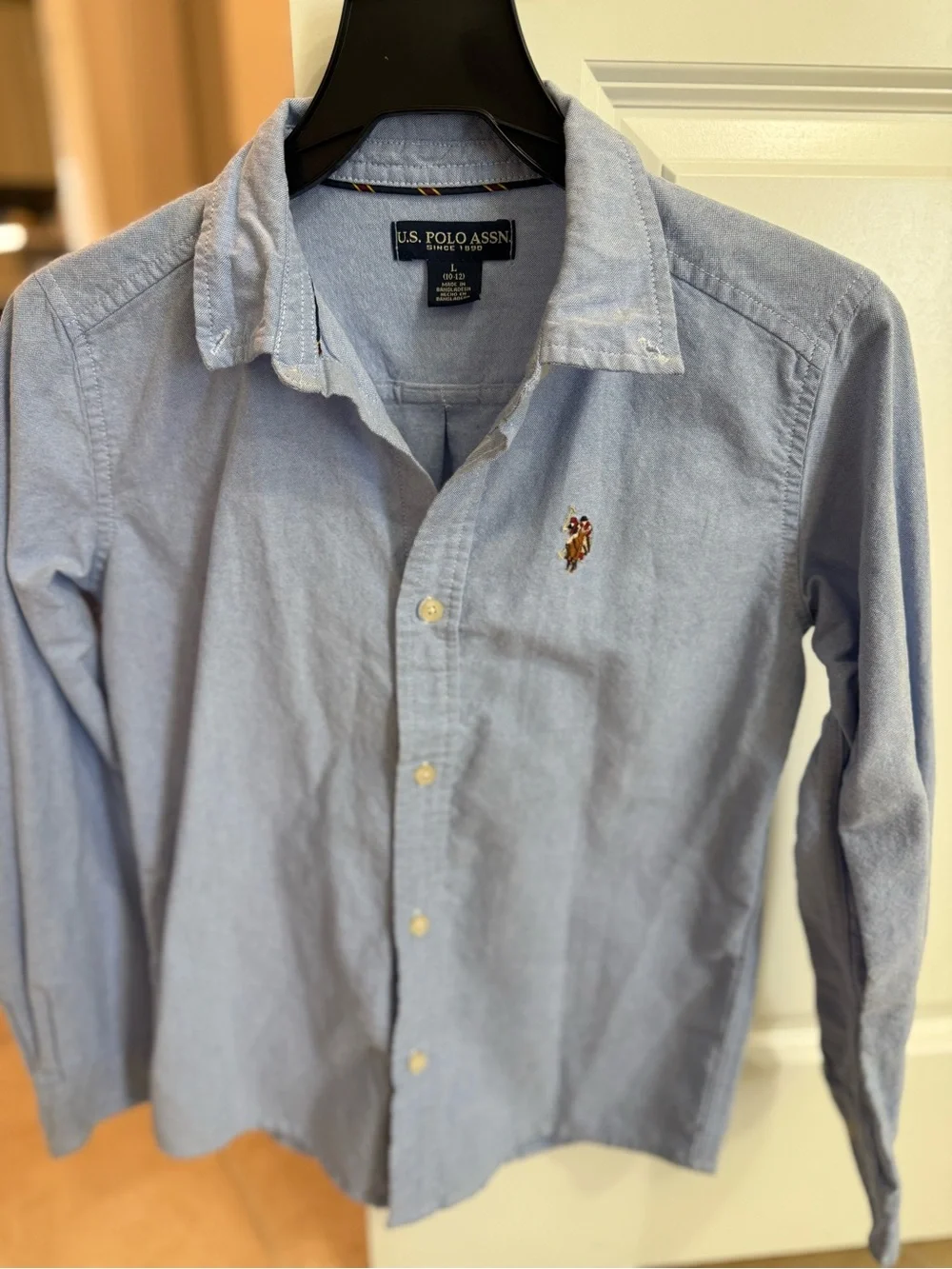 Old Navy Red and Black Buffalo Plaid Button-Down Shirt